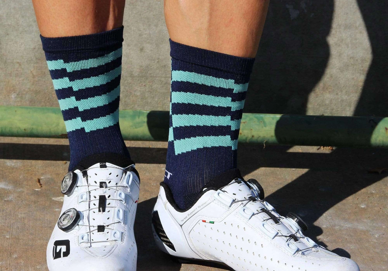 Felt Bicycles Felt 6" Socks - Navy - Image 3